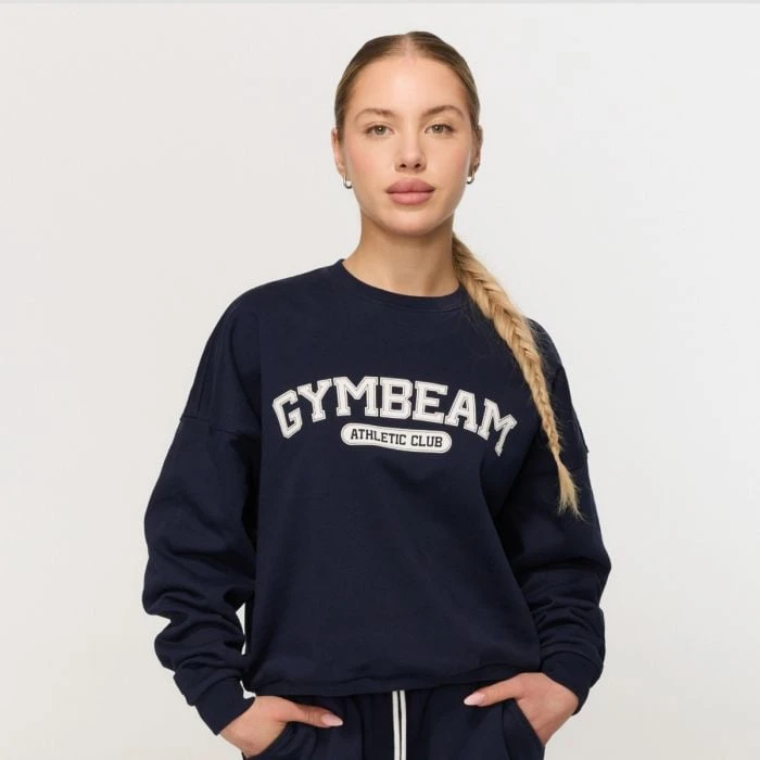GymBeam Dámska mikina Varsity Blue  S