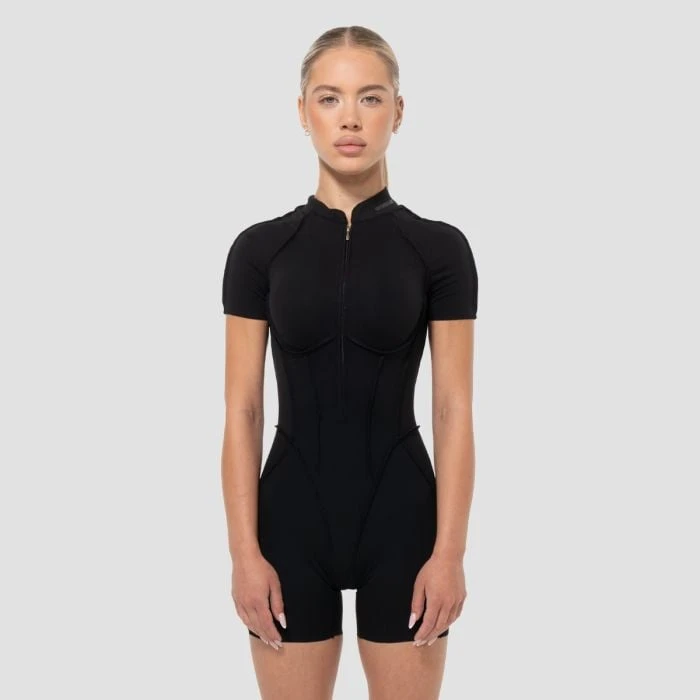 GymBeam Dámsky overal Cosmo Black  L