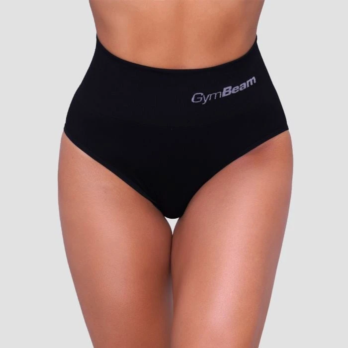 GymBeam Nohavičky Highrise 2Pack Black  LL