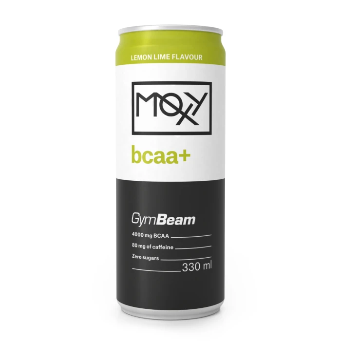 GymBeam MOXY BCAA+ energy Drink citrón limetka