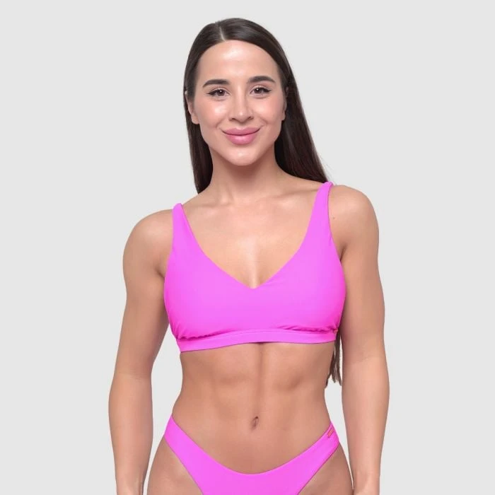 GymBeam Športový vrchný diel plaviek Pink  M