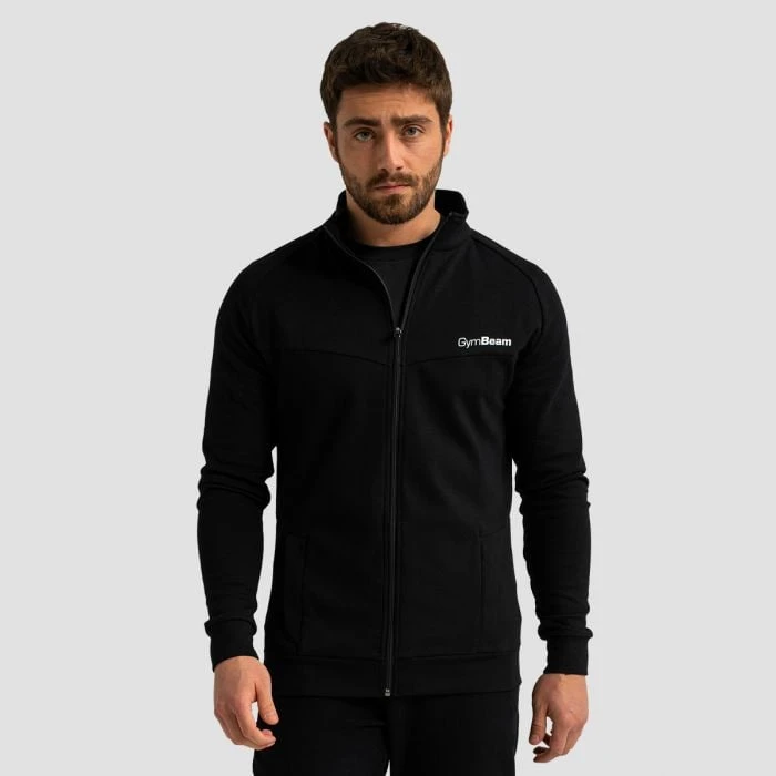 GymBeam Mikina so zipsom Limitless Black  LL
