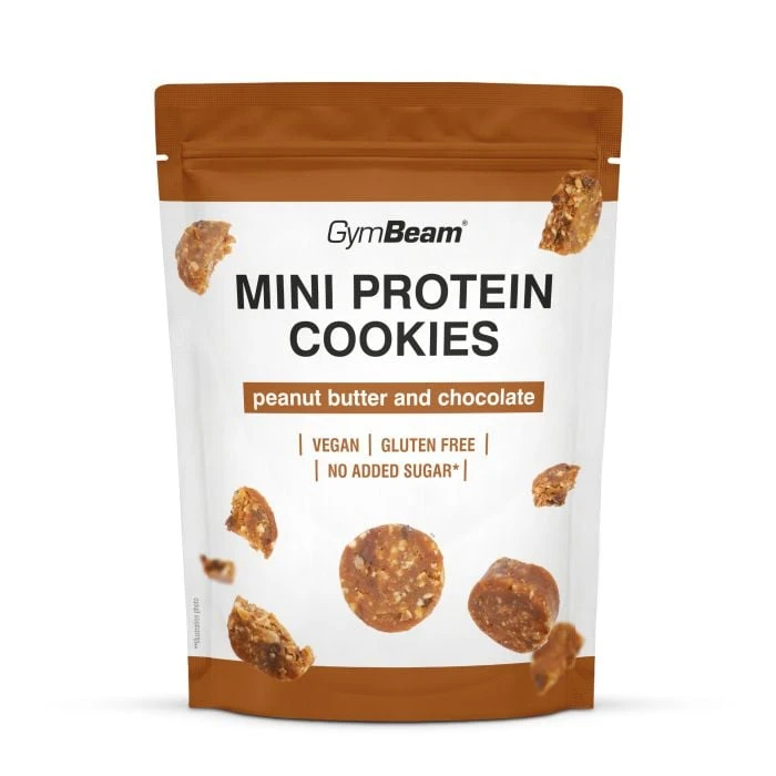 GymBeam Mini Protein Cookies arašidové maslo čokoláda