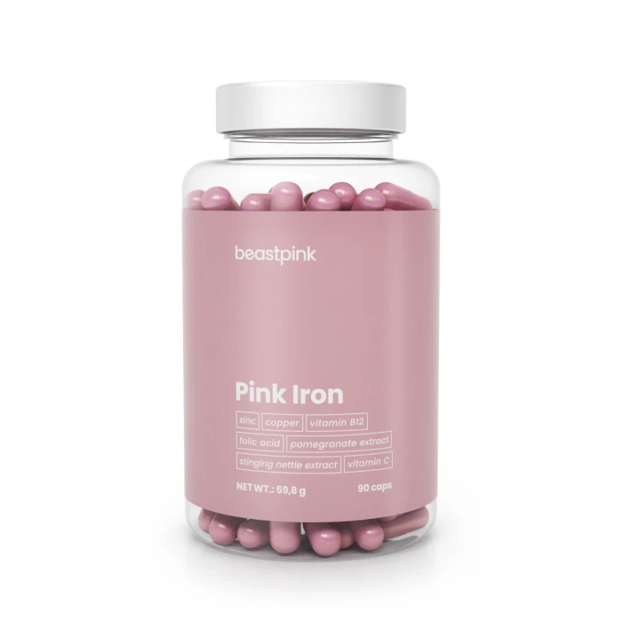 GymBeam BeastPink Pink Iron