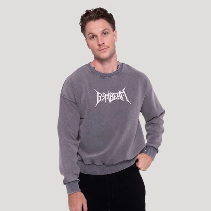 GymBeam Mikina Spike Gray  S