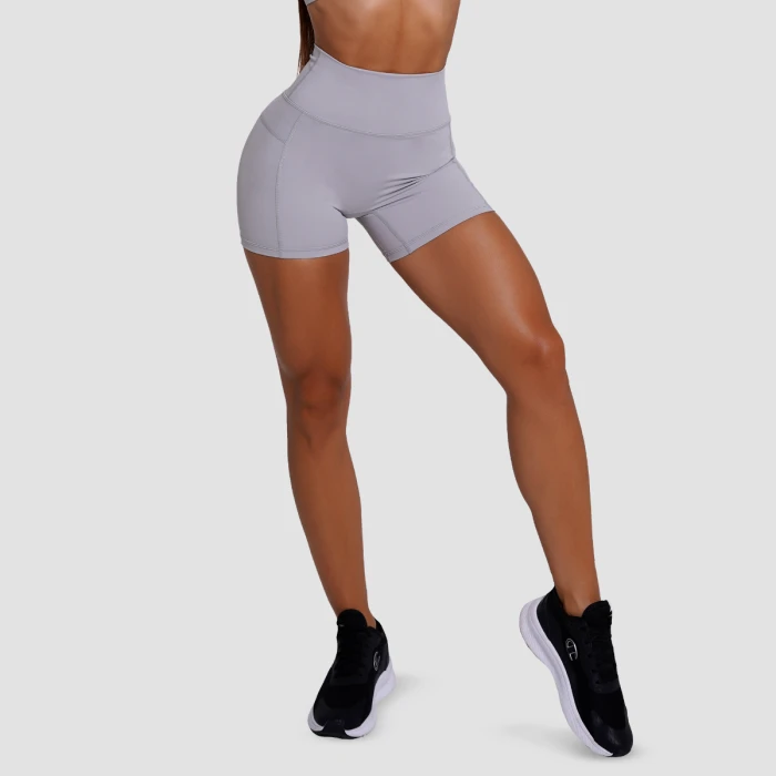 GymBeam Dámske šortky FIT Mist Grey  LL