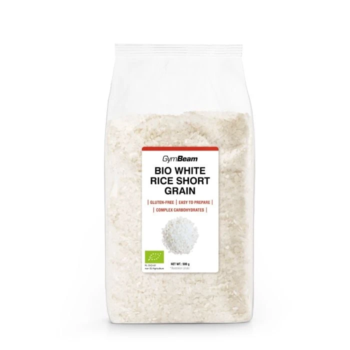 GymBeam BIO Biela Guľatozrnná ryža