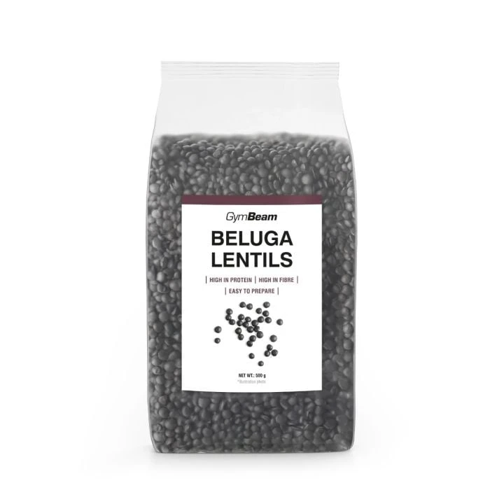 GymBeam Čierna šošovica Beluga