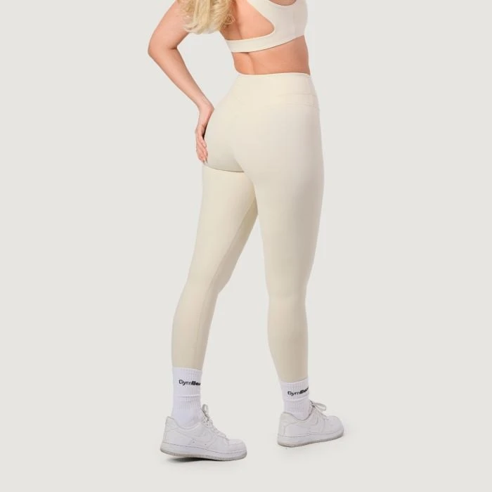 GymBeam Dámske legíny NEO Almond  S