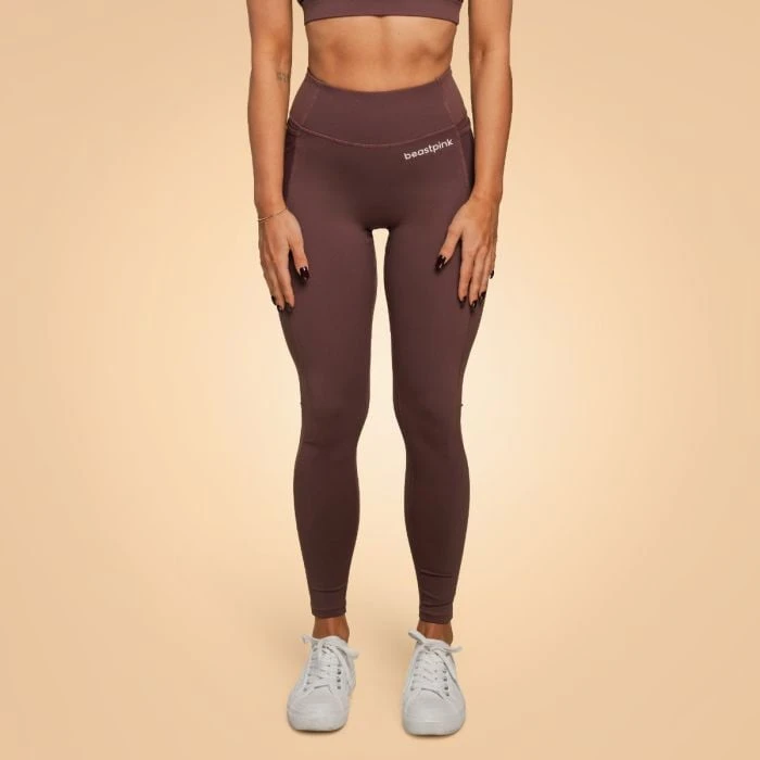 BeastPink Dámske legíny Breeze Mulberry  XS