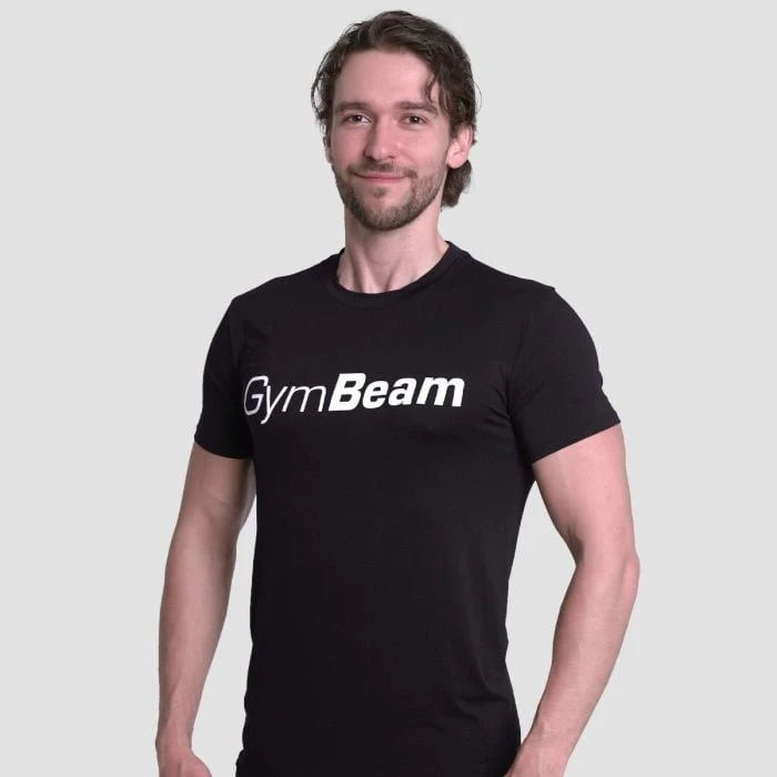 GymBeam Tričko Essence Black  S
