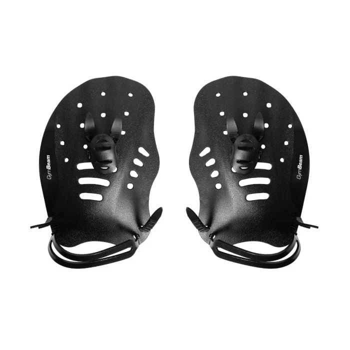 GymBeam Plavecké pádla AquaFlow Black  S