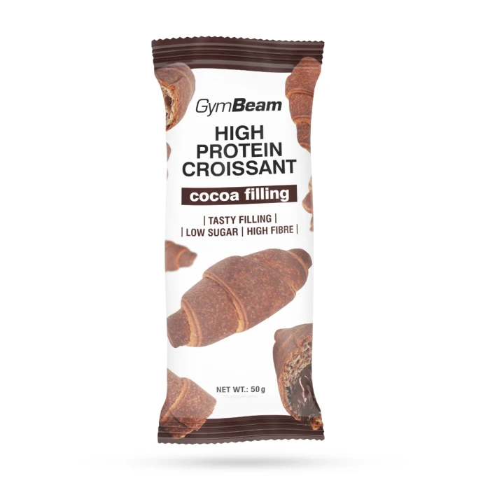 GymBeam Proteínový croissant s kakaovou náplňou kakao
