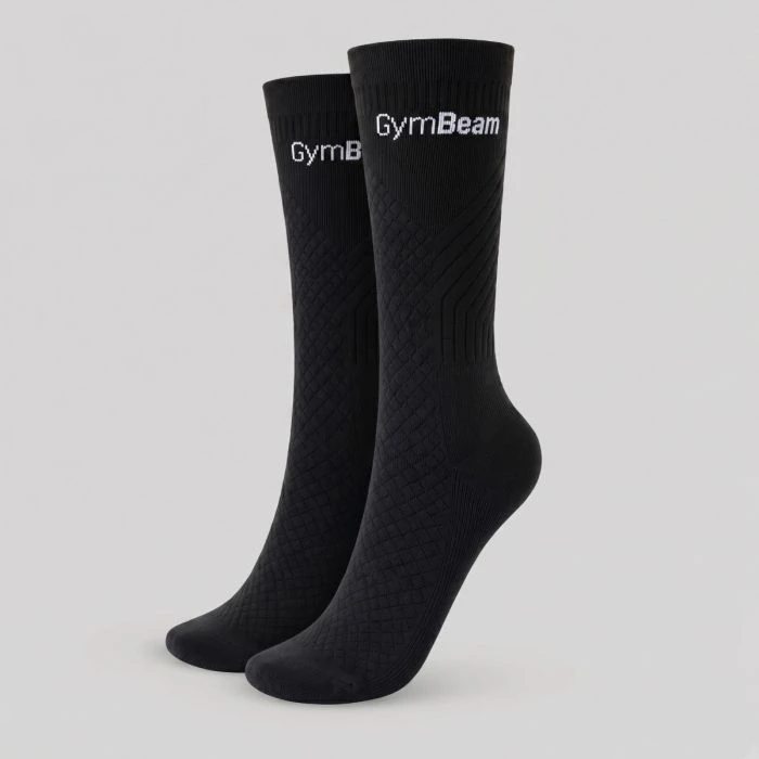 GymBeam Bežecké ponožky Black  S