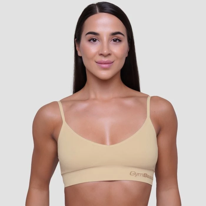 GymBeam Podprsenka Triangle Nude  LL