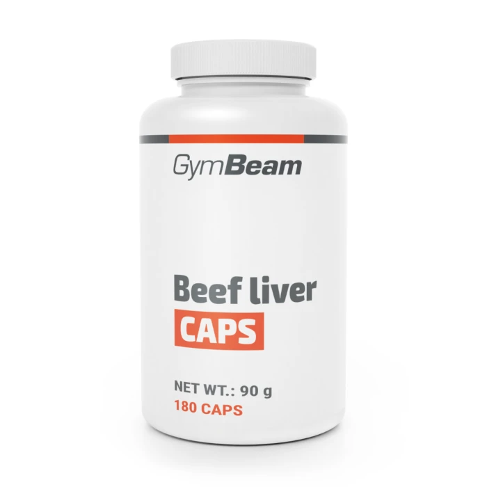 GymBeam Hovädzia pečeň CAPS
