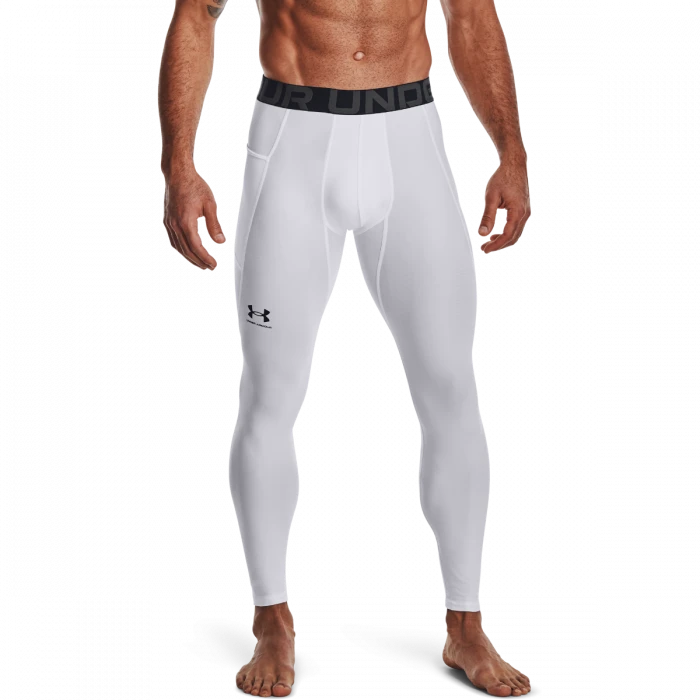 Under Armour Kompresné legíny HG Armour Leggings White  LL