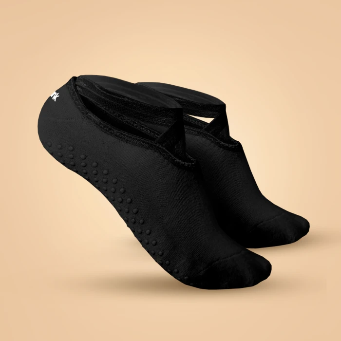 BeastPink Ponožky Grip Yoga Socks Black  MM