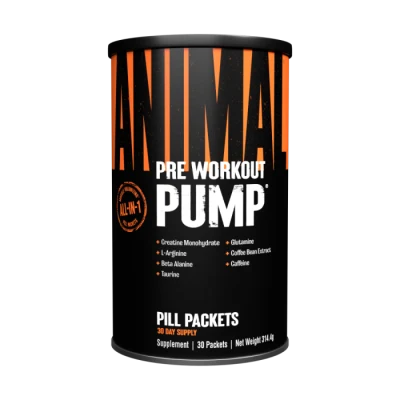 Universal Nutrition Animal Pump 30 balíčkov bez príchute