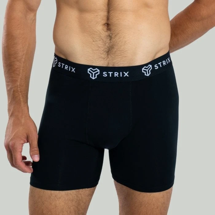 STRIX Pánske boxerky Essential 2Pack Black  LL