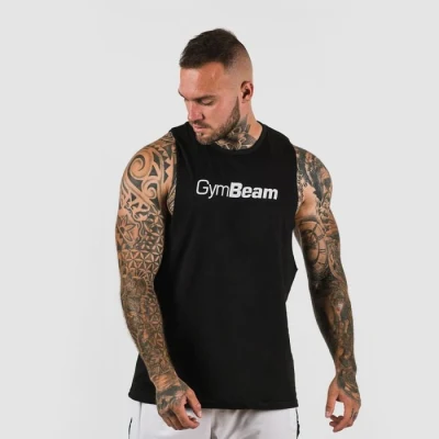 Gym Beam Tielko Cut Off Black
