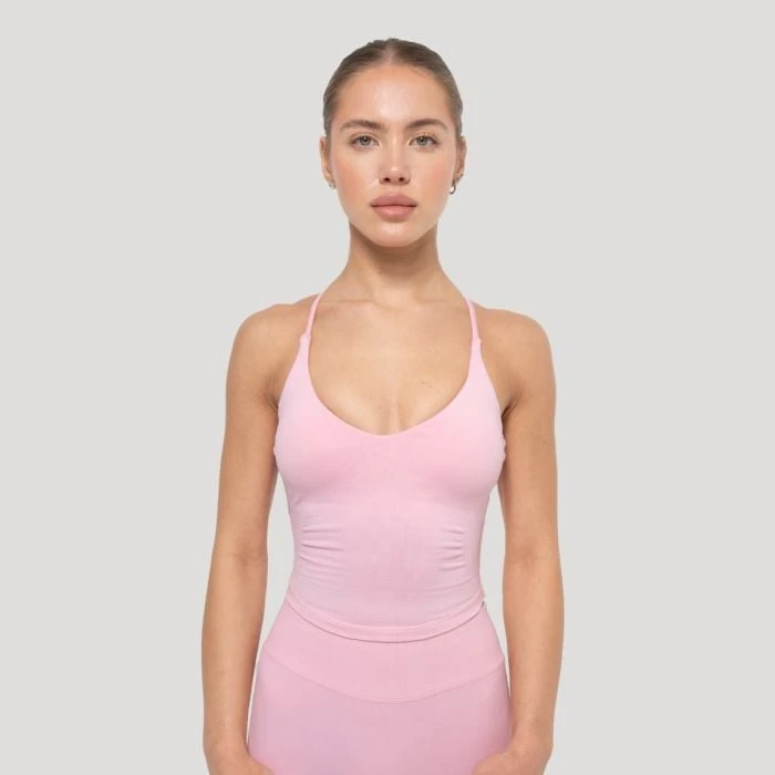 GymBeam Dámske tielko Luma Baby Pink  XL