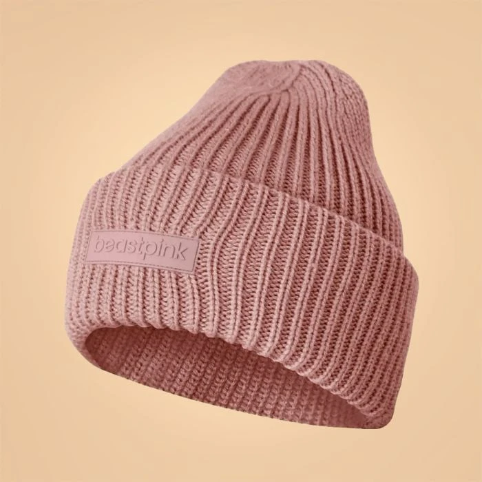 BeastPink Zimná čiapka Beanie Peach  UNI