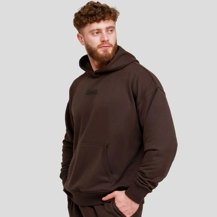 GymBeam Mikina Unstoppable Brown  LL