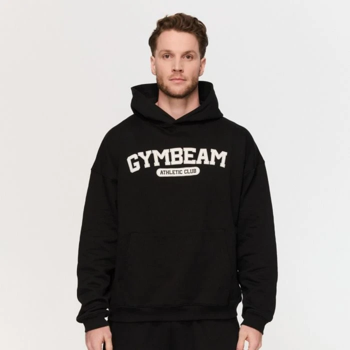GymBeam Mikina Varsity Black  M