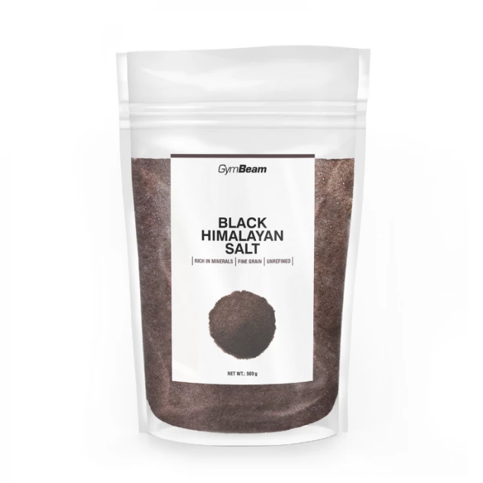 GymBeam Čierna Himalájska soľ - jemná 500 g