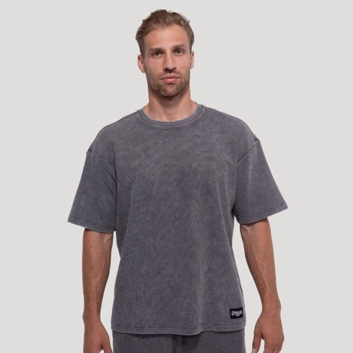 GymBeam Tričko Persistence Washed Gray  S