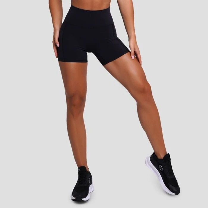 GymBeam Dámske šortky FIT Black  LL