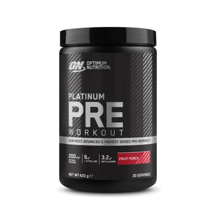 Optimum Nutrition PLATINUM Pre Workout ovocný punč