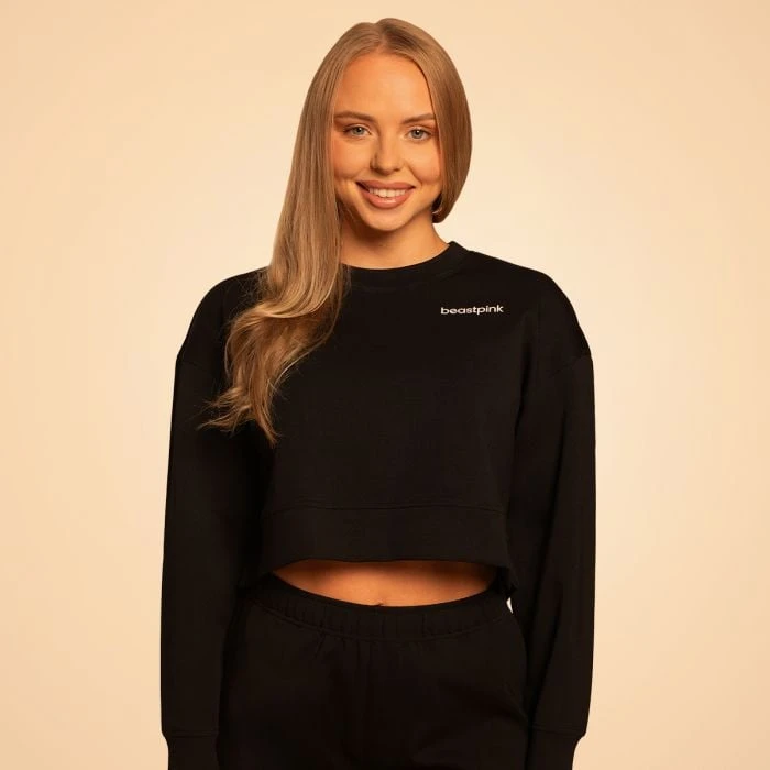 BeastPink Dámska mikina Grace Black  L
