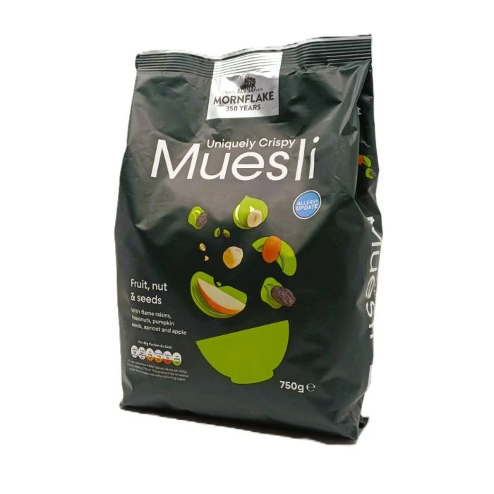 Mornflake Crispy Muesli ovoce, oříšky, semínka 750 g