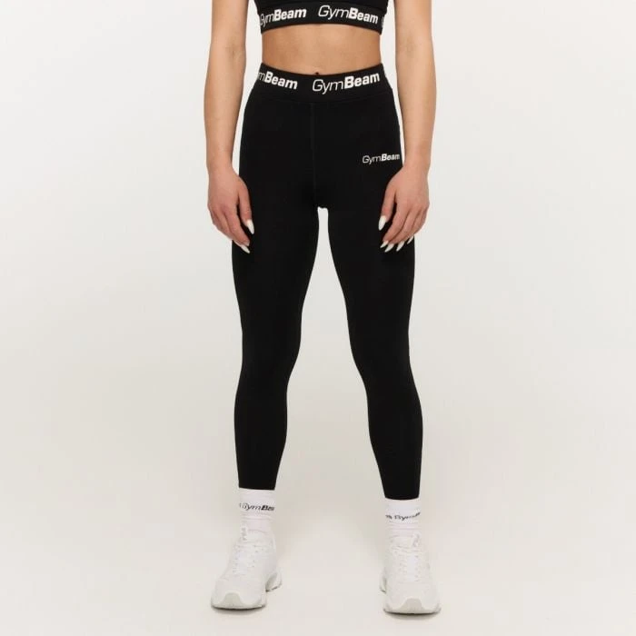 GymBeam Dámske legíny Simple Black