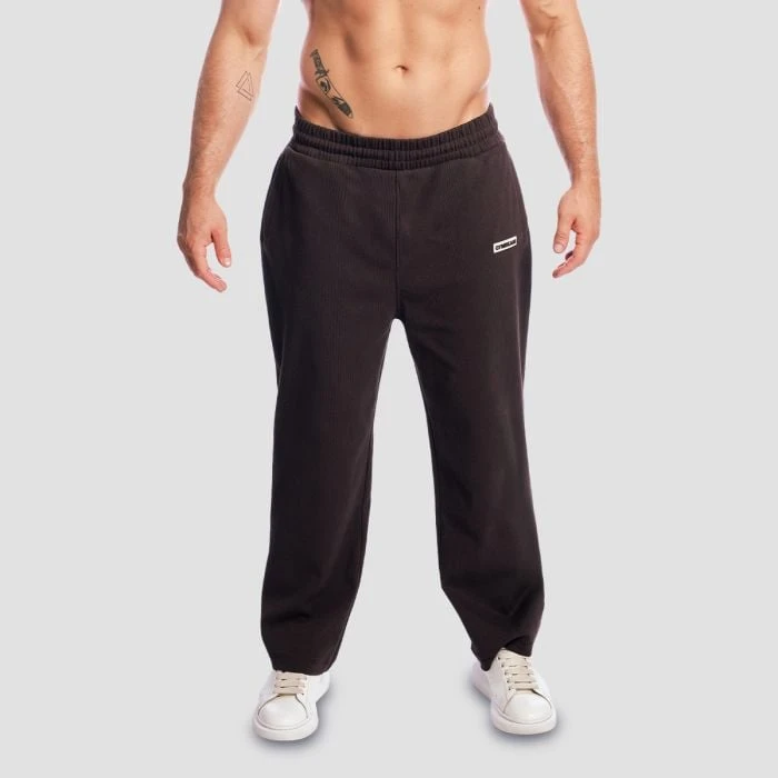 GymBeam Tepláky Aura Tee Brown  L