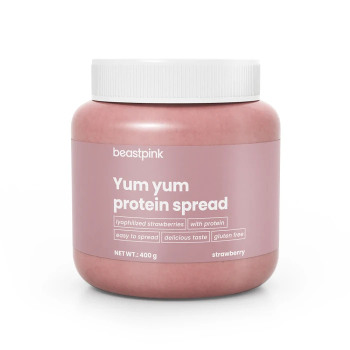 BeastPink Yum Yum Proteínová nátierka jahoda