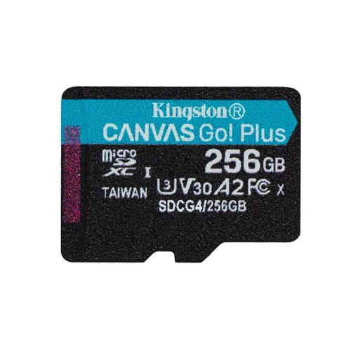 Kingston Canvas Go Plus A2/Micro SDXC/256GB/UHS-I U3 / Class 10