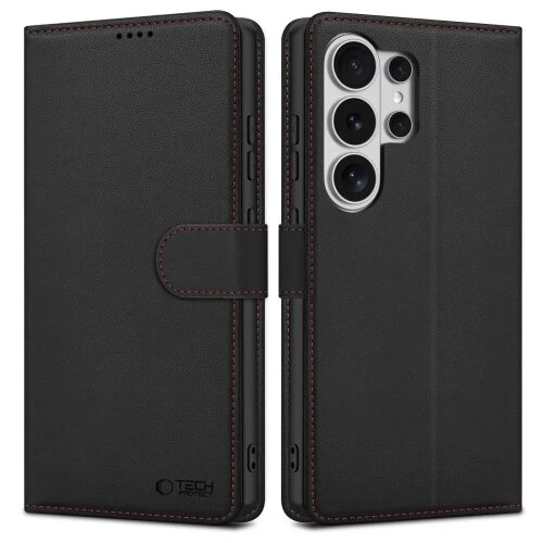 Puzdro Tech-Protect Wallet Book Samsung Galaxy S26 Ultra - čierne