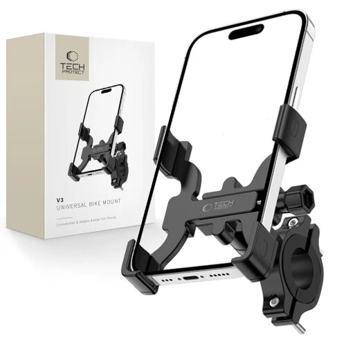 Držiak na bicykel Tech-Protect V3 Universal - čierny