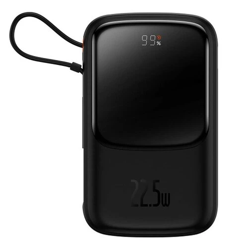 Baseus PPQD020101 Qpow Pro Digital Display Powerbanka 10000mAh 22.5W Black