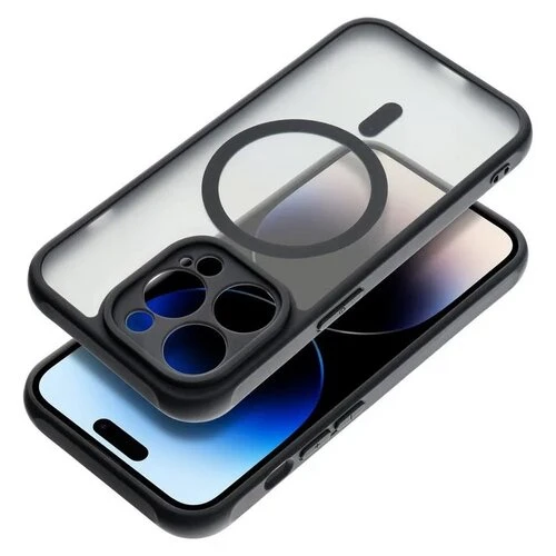 Puzdro Magsafe Matte Clear Xiaomi Redmi Note 15 Pro 5G - čierne