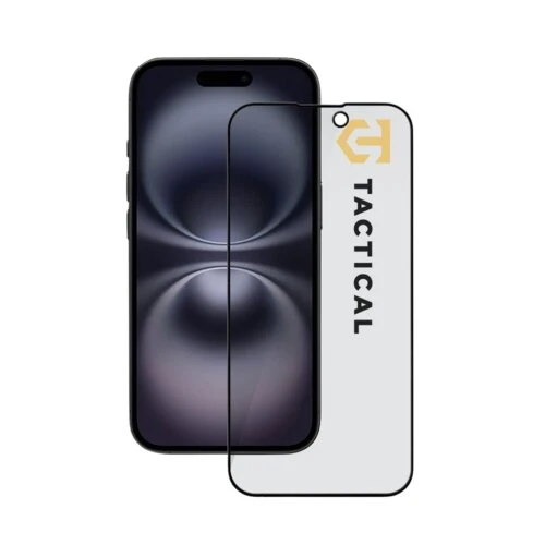 Tactical Glass Shield Privacy Stealth 5D sklo pro Apple iPhone 15/16 Black
