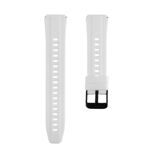 Tactical Quick Release Silikonový Řemínek 18mm White