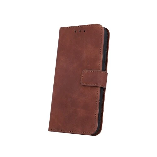 Puzdro Smart Velvet Book Xiaomi Redmi 9C - Hnedé