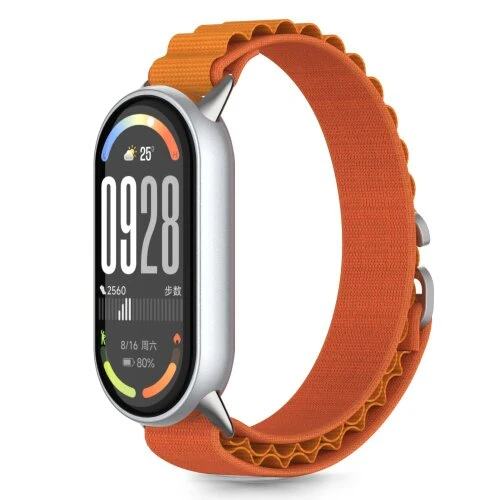 Remienok Tech-Protect Nylon Pro Xiaomi Smart Band 8/9/10/NFC - oranžový