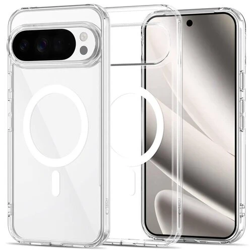 Puzdro Tech-Protect Flexair Hybrid Magsafe Google Pixel 10/10 Pro - transparentné