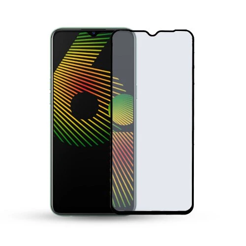 Ochranné sklo 5D Econo Realme 6i celotvárové - čierne