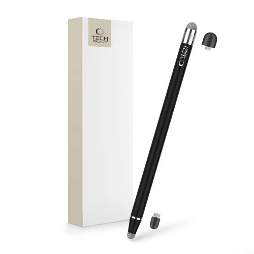 Stylus pero Tech-Protect USP100 4-tip dotykové - čierne